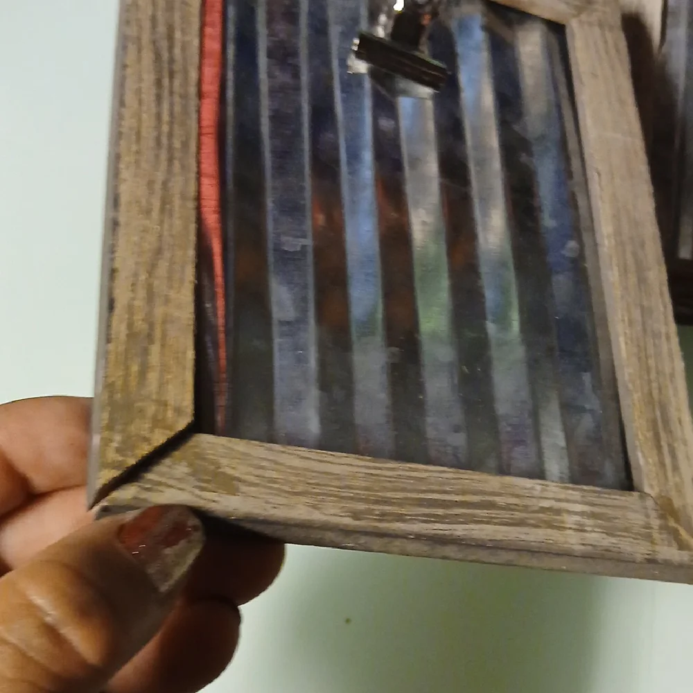 Rustic Wooden and Metal Wall Decor